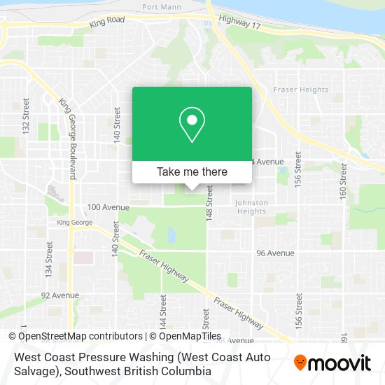 West Coast Pressure Washing (West Coast Auto Salvage) map