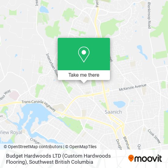 Budget Hardwoods LTD (Custom Hardwoods Flooring) map