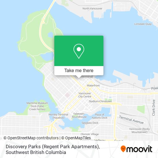 Discovery Parks (Regent Park Apartments) plan