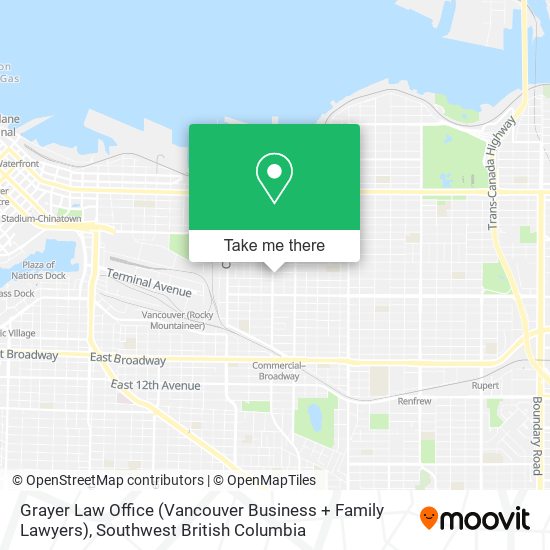 Grayer Law Office (Vancouver Business + Family Lawyers) plan