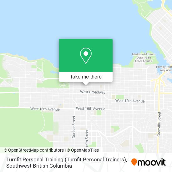 Turnfit Personal Training (Turnfit Personal Trainers) map