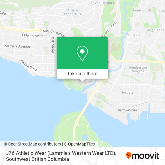 J76 Athletic Wear (Lammle's Western Wear LTD) map