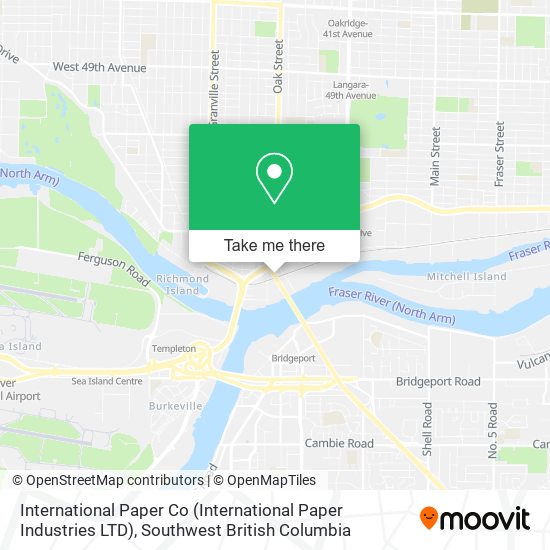 International Paper Co (International Paper Industries LTD) map