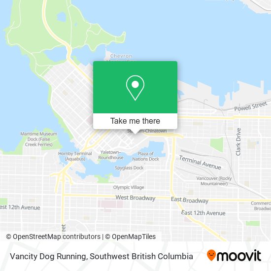 Vancity Dog Running map
