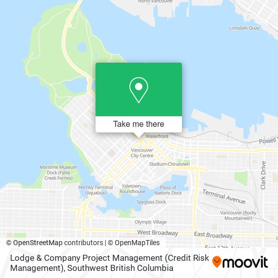 Lodge & Company Project Management (Credit Risk Management) map