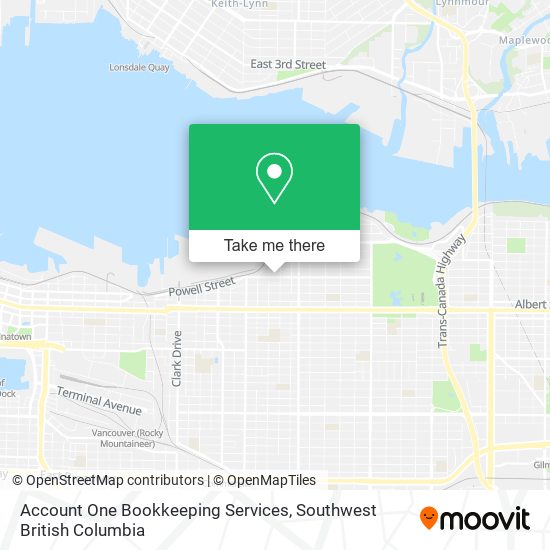 Account One Bookkeeping Services map