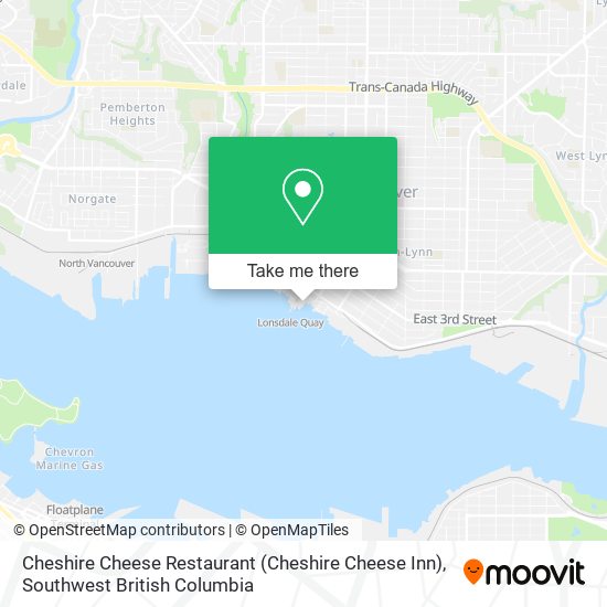 Cheshire Cheese Restaurant (Cheshire Cheese Inn) plan