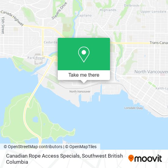 Canadian Rope Access Specials map