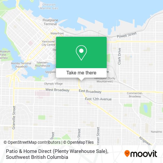 Patio & Home Direct (Plenty Warehouse Sale) map