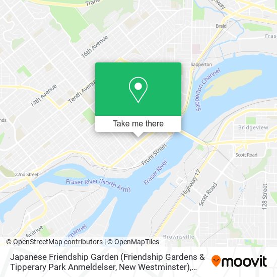 Japanese Friendship Garden (Friendship Gardens & Tipperary Park Anmeldelser, New Westminster) map