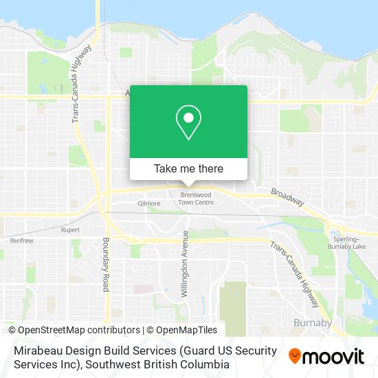 Mirabeau Design Build Services (Guard US Security Services Inc) map