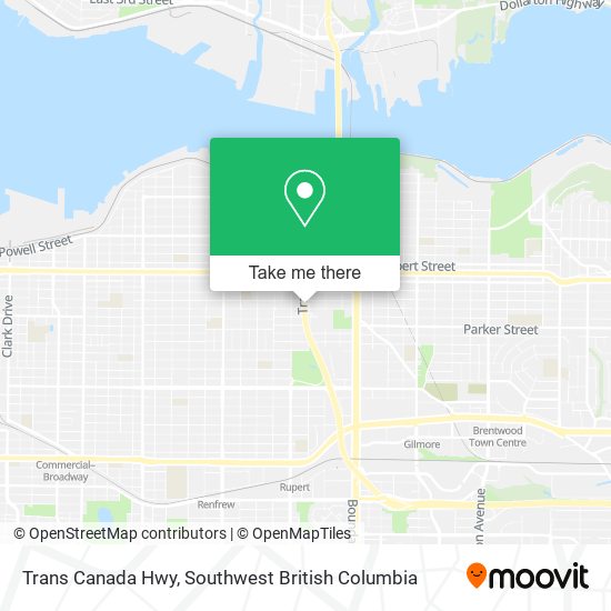 Trans Canada Hwy plan