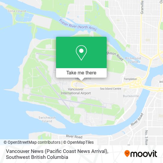 Vancouver News (Pacific Coast News Arrival) plan