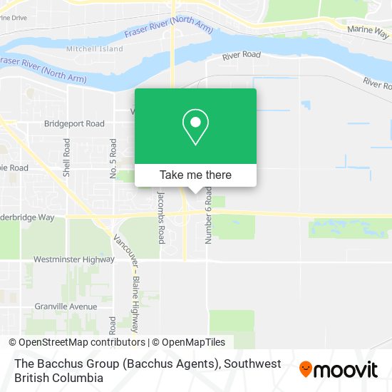 The Bacchus Group (Bacchus Agents) map