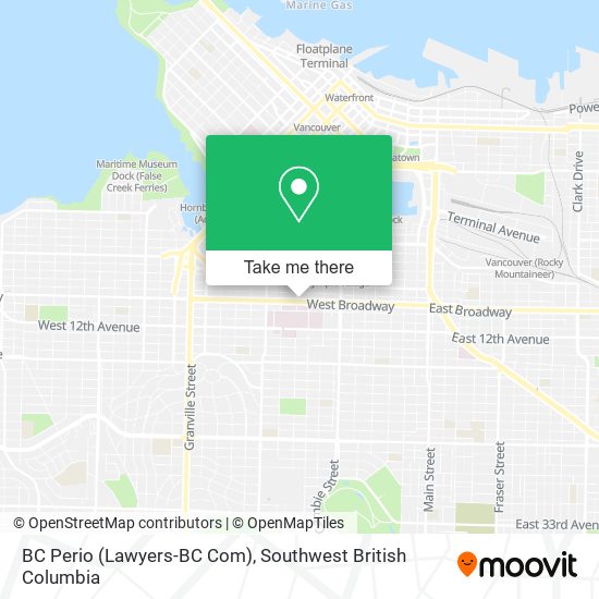 BC Perio (Lawyers-BC Com) map