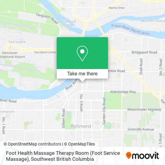 Foot Health Massage Therapy Room (Foot Service Massage) map