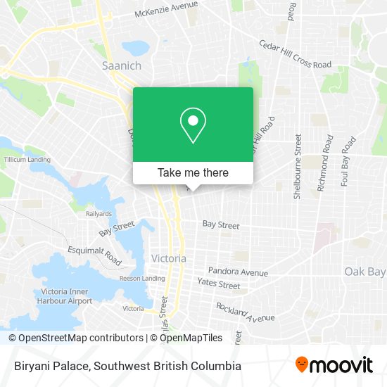 Biryani Palace map