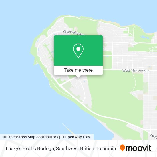 Lucky's Exotic Bodega map