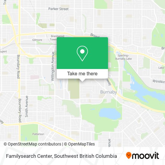 Familysearch Center plan