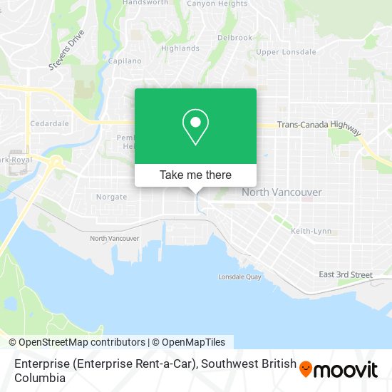 Enterprise (Enterprise Rent-a-Car) map