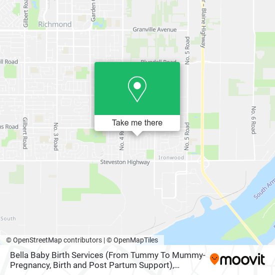 Bella Baby Birth Services (From Tummy To Mummy- Pregnancy, Birth and Post Partum Support) map