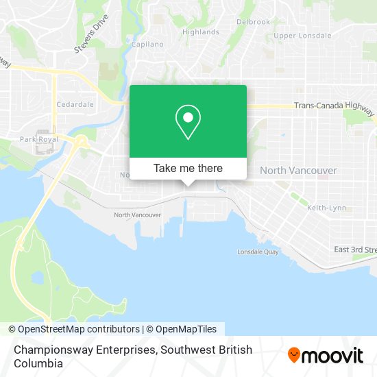 Championsway Enterprises map
