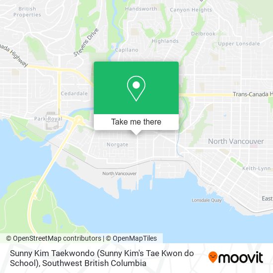 Sunny Kim Taekwondo (Sunny Kim's Tae Kwon do School) map