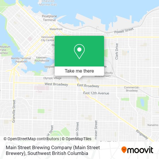 Main Street Brewing Company (Main Street Brewery) map