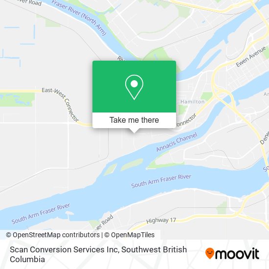 Scan Conversion Services Inc map