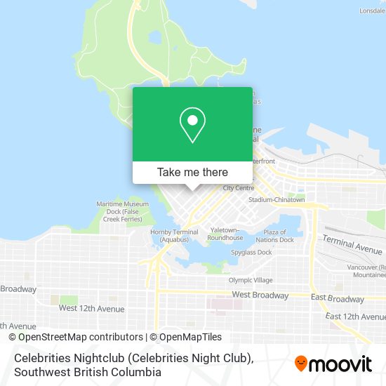 Celebrities Nightclub (Celebrities Night Club) plan