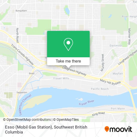 Esso (Mobil Gas Station) map