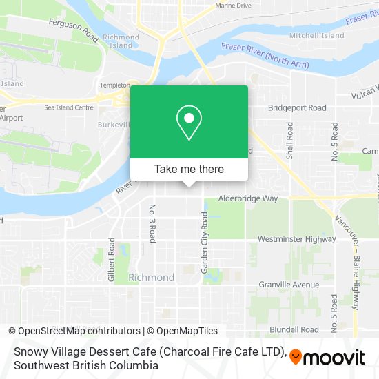 Snowy Village Dessert Cafe (Charcoal Fire Cafe LTD) map