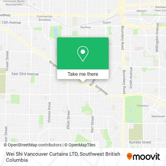 Wei Shi Vancouver Curtains LTD plan