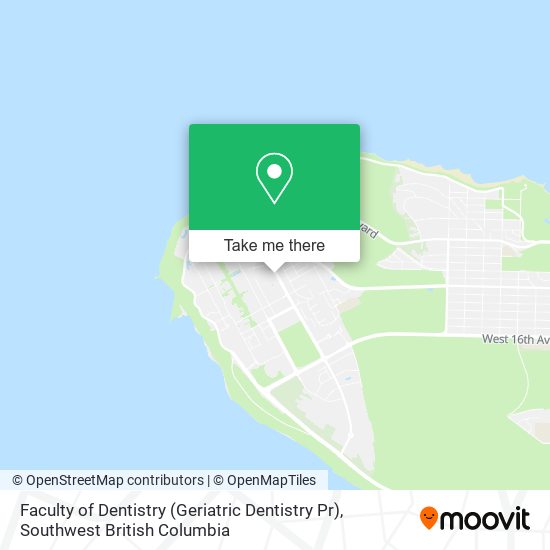 Faculty of Dentistry (Geriatric Dentistry Pr) map