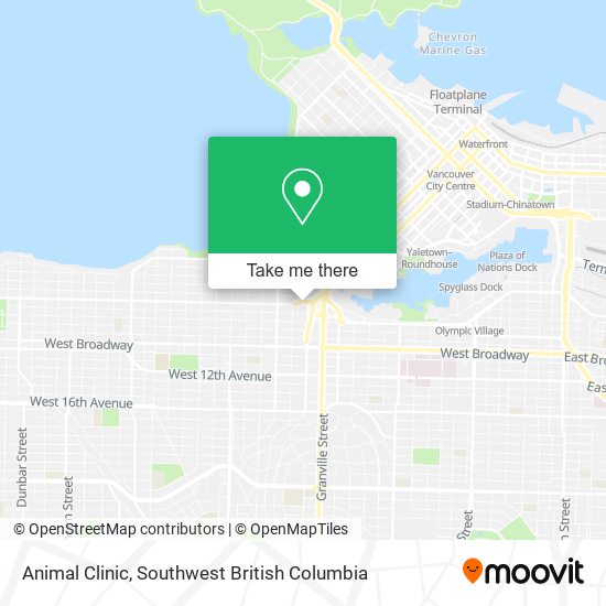 Animal Clinic map