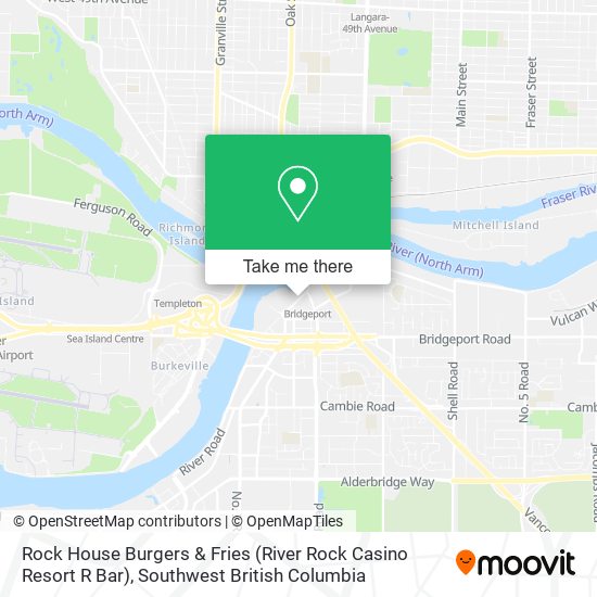 Rock House Burgers & Fries (River Rock Casino Resort R Bar) map