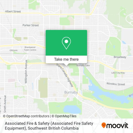 Associated Fire & Safety map