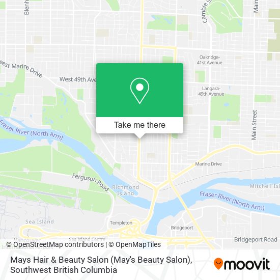 Mays Hair & Beauty Salon (May's Beauty Salon) map