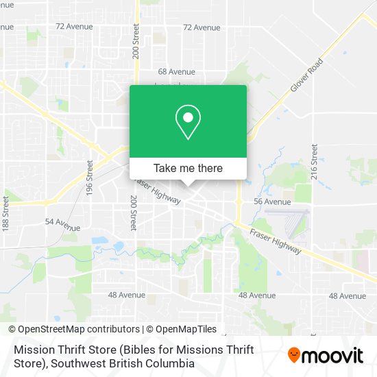 Mission Thrift Store (Bibles for Missions Thrift Store) plan