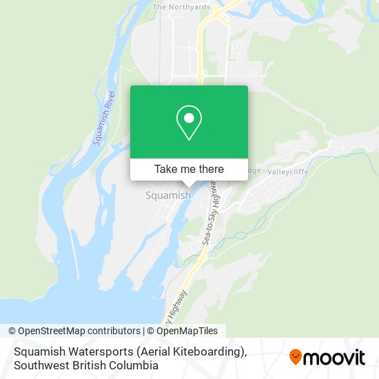 Squamish Watersports (Aerial Kiteboarding) map