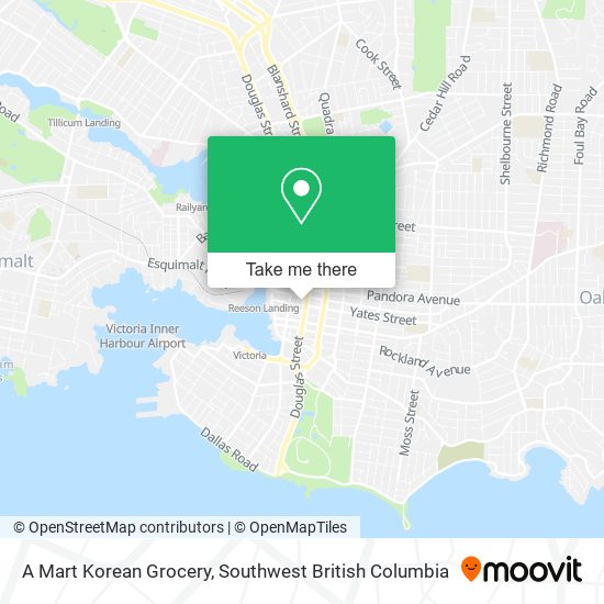 A Mart Korean Grocery map
