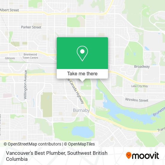 Vancouver's Best Plumber map
