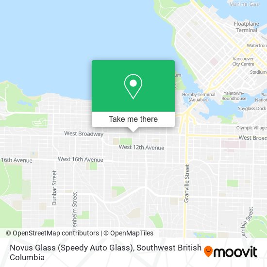 Novus Glass (Speedy Auto Glass) map