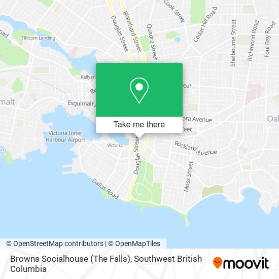 Browns Socialhouse (The Falls) map