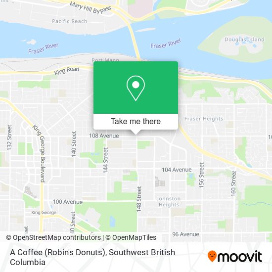 A Coffee (Robin's Donuts) map