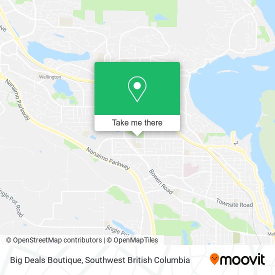 Big Deals Boutique map