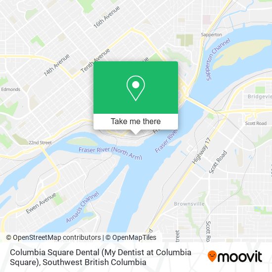 Columbia Square Dental (My Dentist at Columbia Square) map