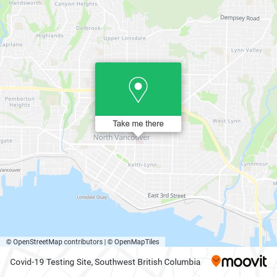 Covid-19 Testing Site plan