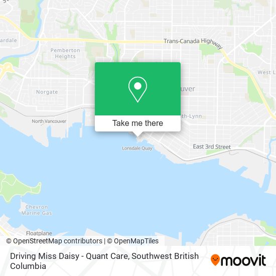 Driving Miss Daisy - Quant Care map
