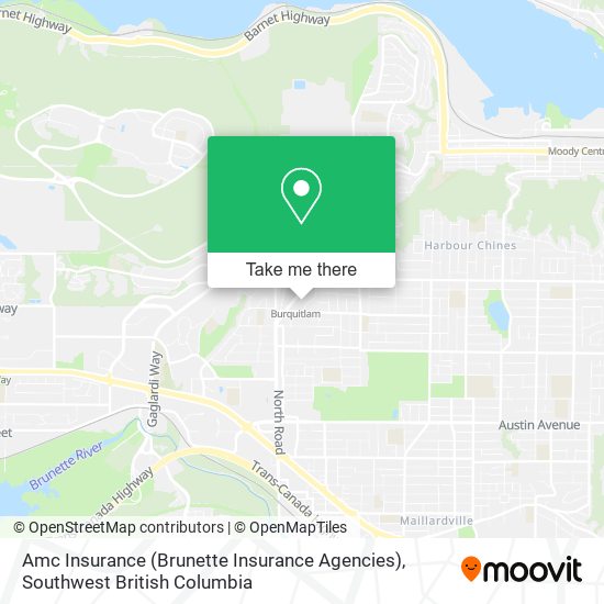 Amc Insurance (Brunette Insurance Agencies) map